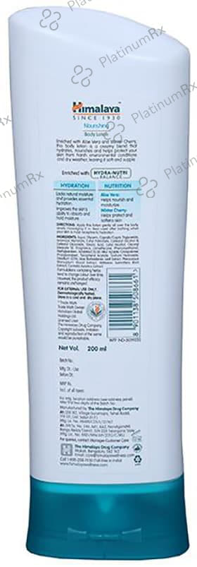 Himalaya Nourishing Body Lotion 200ml