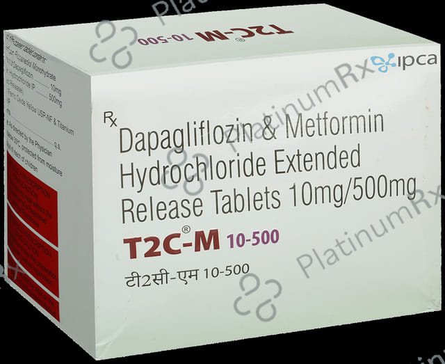 T2C M 10/500mg Tablet ER 15s