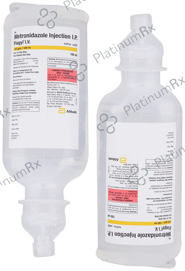 Flagyl IV 500mg Solution For Infusion 100ml