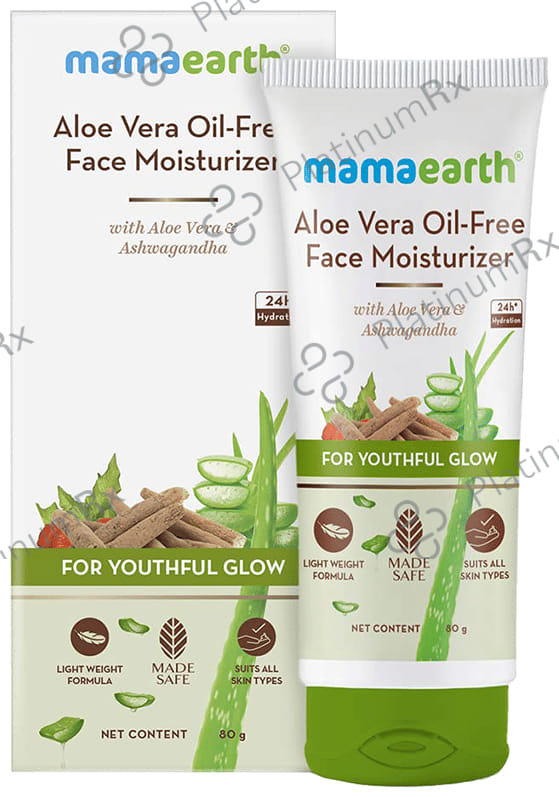 Mamaearth Aloe Vera Oil Free Face Moisturizer 80gm