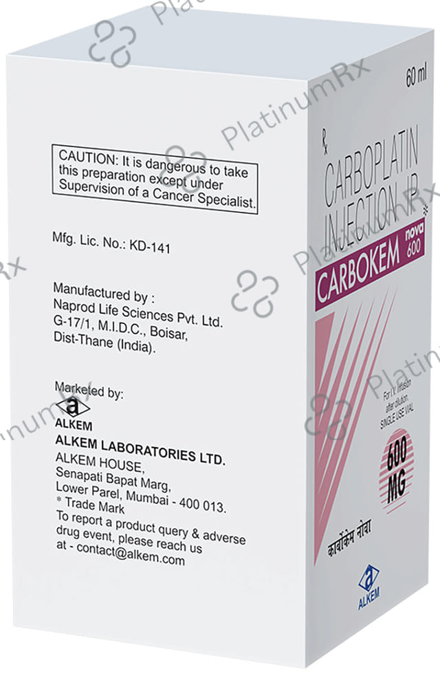 Carbokem Novo 600mg Injection