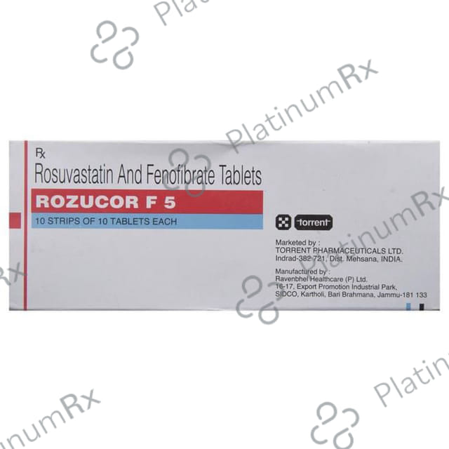 Rozucor F 5/160mg Tablet 10s
