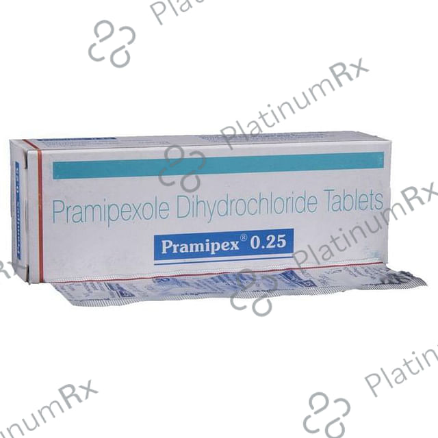 Pramipex 0.25mg Tablet 10s