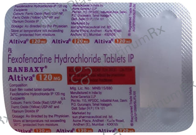 Altiva 120mg Tablet 10s