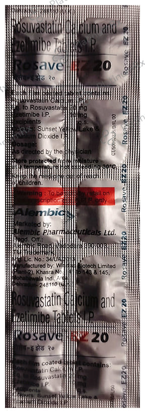 Rosave EZ 20mg/10mg Tablet