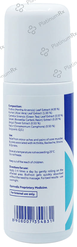 Biofrost Cold Therapy Pain Gel 75 Gel