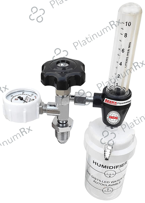 Healthcave Oxygen Flow Meter Mount Oxygen Cylinder Holder 1s