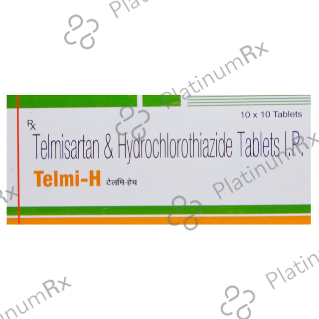Telmi-H Tablet 10 Tablet Hedva Pharma