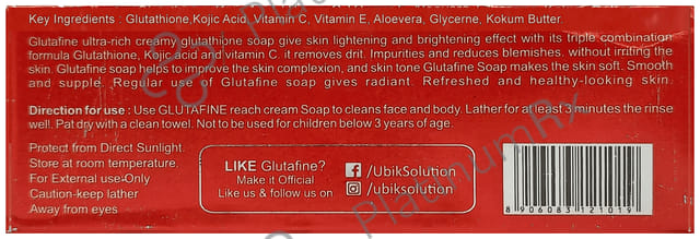 Glutafine Soap 75gm