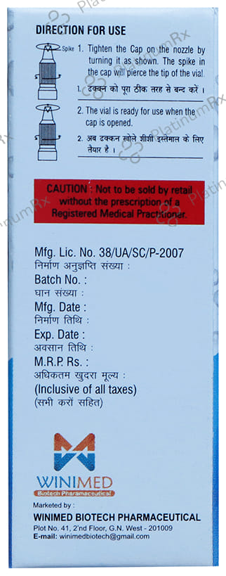 Wini-Tears Lubricant Eye Drop