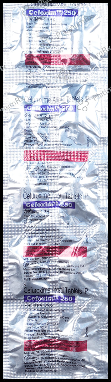 Cefoxim 250mg Tablet 10s