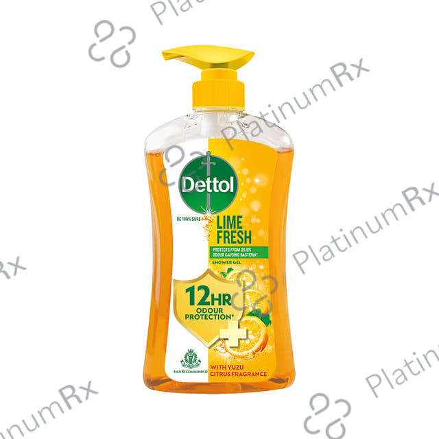 Dettol Bodywash & Shower Gel - pH Balanced & Soap Free Lime Fresh