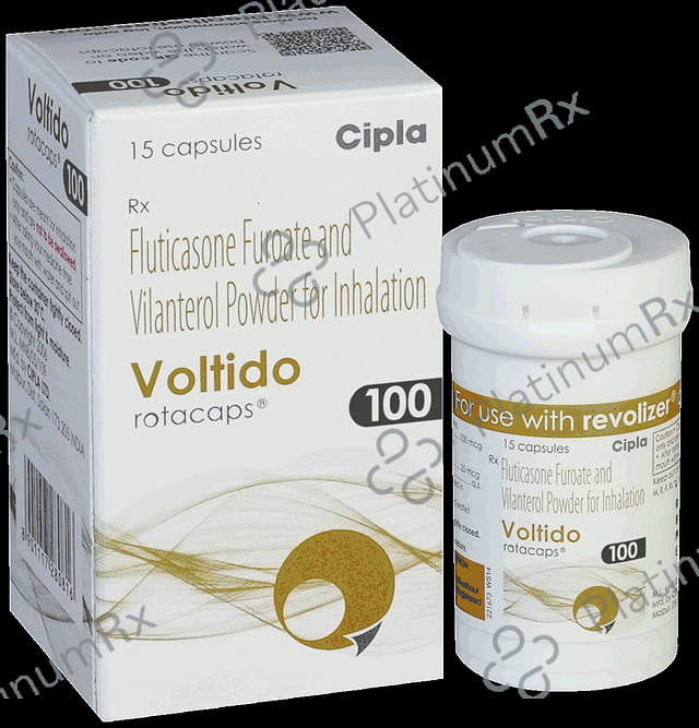 Voltido 100/25mcg Rotacap 15s