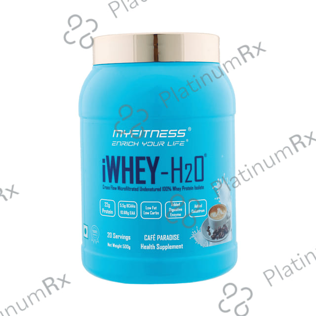 Myfitness iWhey - H2O Powder Cafe Paradise 500 gm