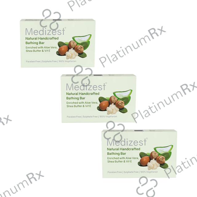 Medizest Bathing Bar (75gm Each) 3 Soap