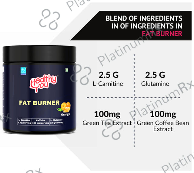 Healthy You Fat Burner Powder Orange