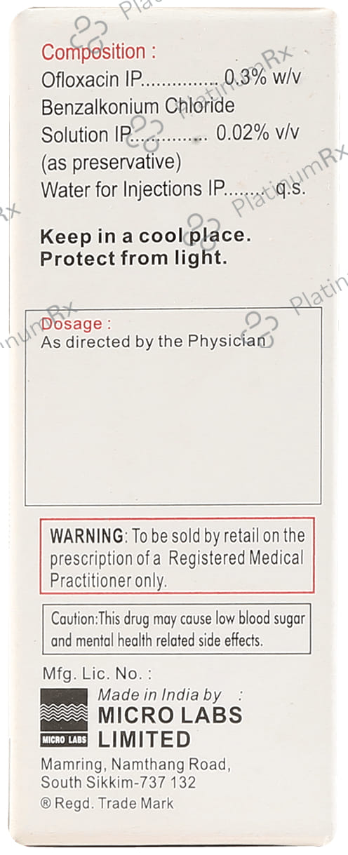 Oflacin 0.3% Drop 5ml