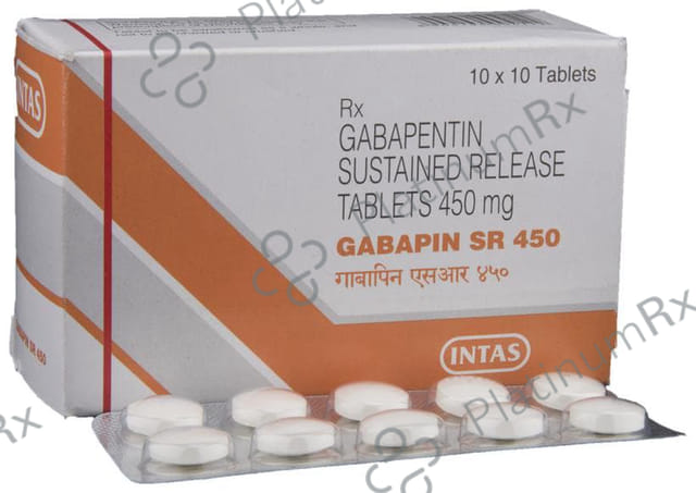 Gabapin SR 450mg Tablet 10s