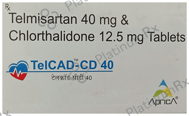 Telcad CD 40mg Tablet 15s