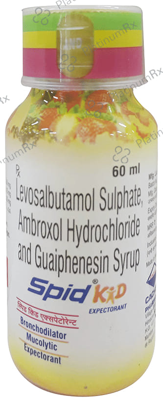 Spid 15/25/0.5mg Kid Syrup 60ml