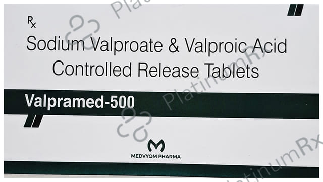 Valpramed 500 Tablet CR 10s