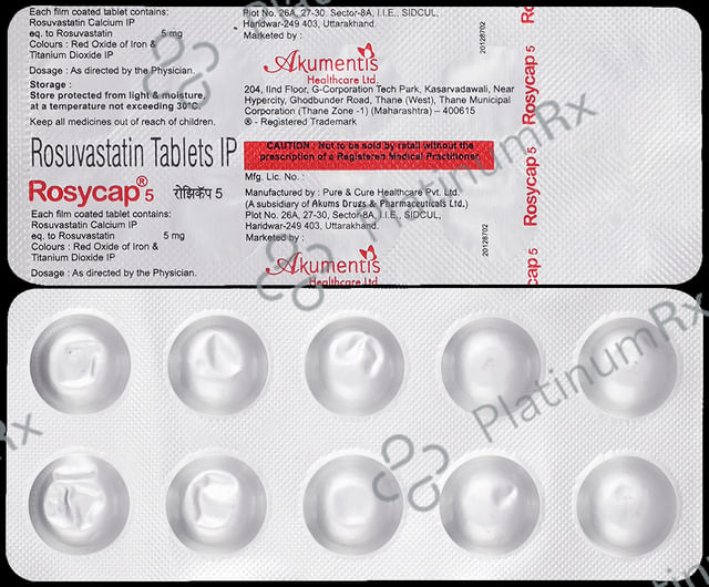 Rosycap 5mg Tablet 10s