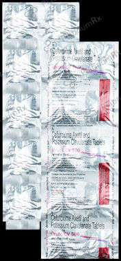 Oratil CV 500/125mg Tablet 10s