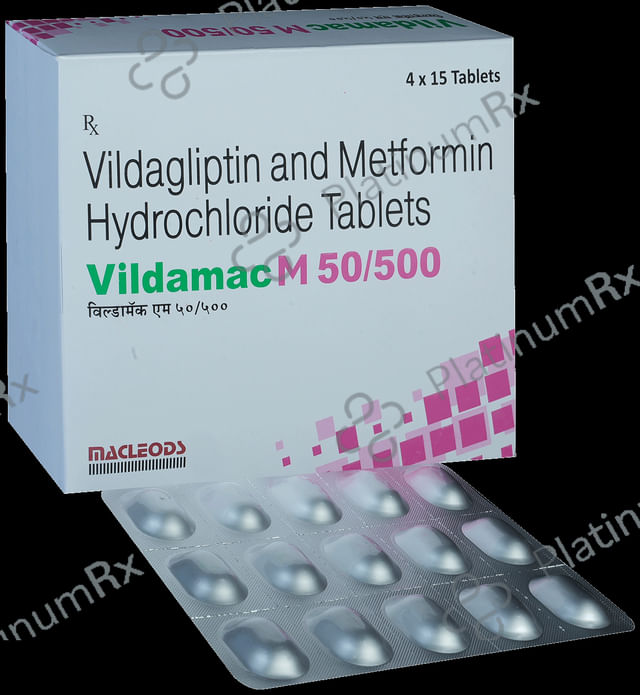 Vildamac M 50/500mg Tablet 15s