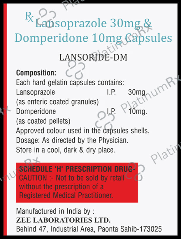 Lansoride DM 10/30mg Tablet 10s