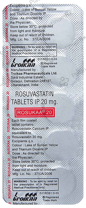 Rosukaa 20 Tablet 10s