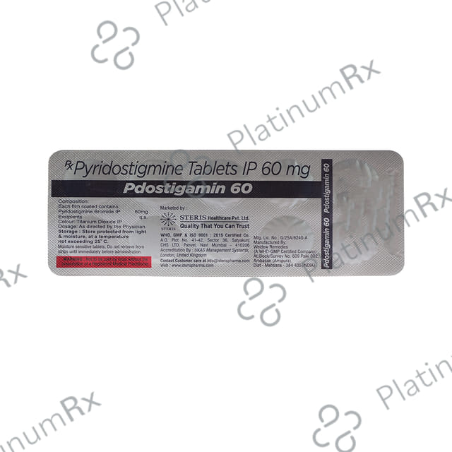 Pdostigamin 60mg Tablet 10s