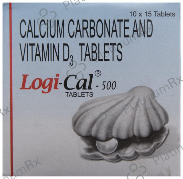 Logi Cal 500mg Tablet 15s