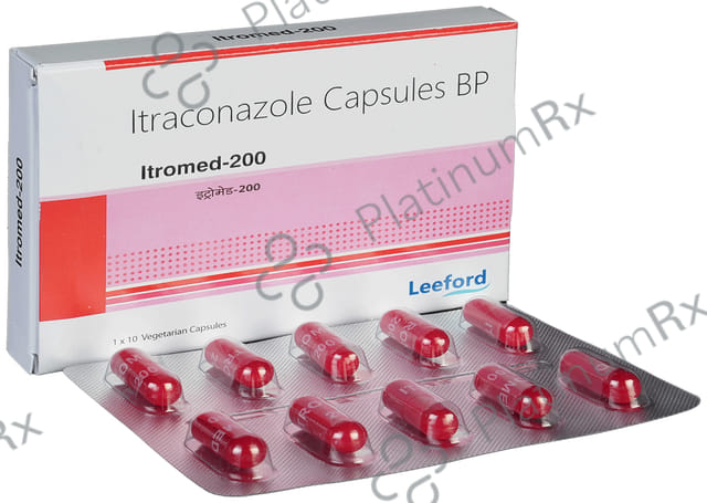 Itromed 200mg Capsule 10s