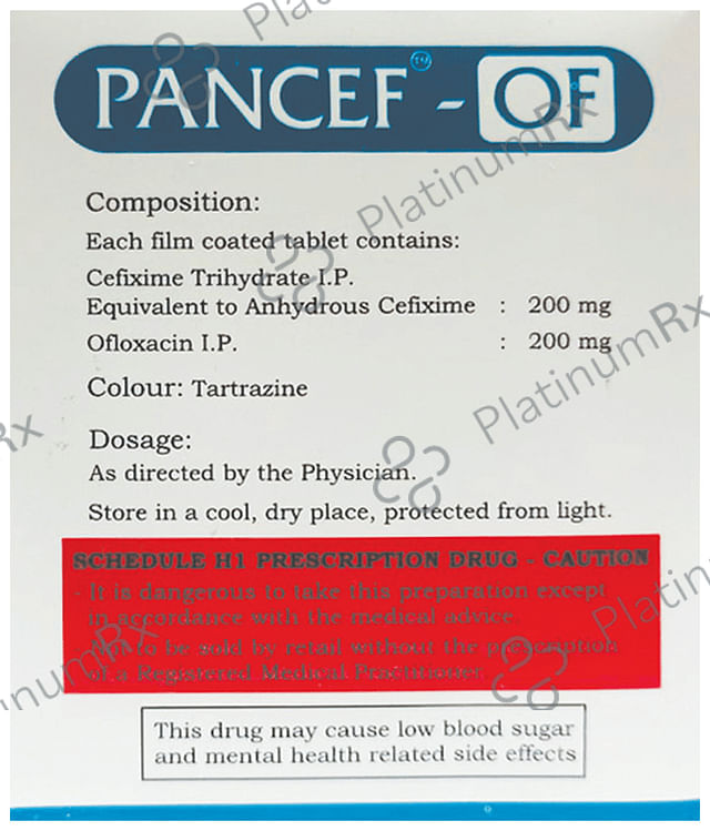 Pancef-OF Tablet