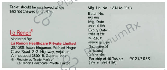 Glizihenz 60mg Tablet PR 10s