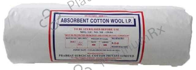 Prabhat Absorbent Cotton Wool 60gm