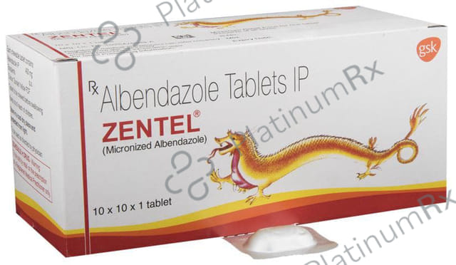 Zentel 400mg Chewable Tablet 1s