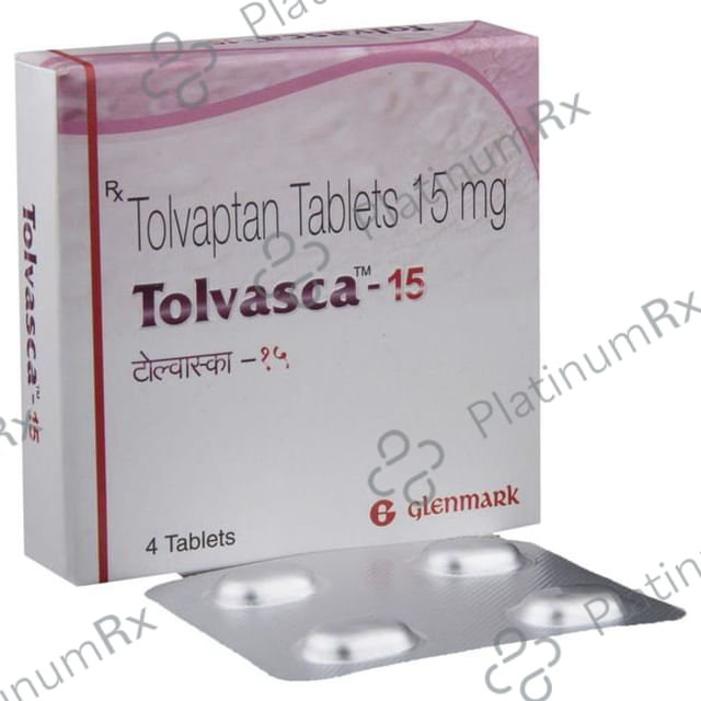 Tolvasca 15mg Tablet 4s