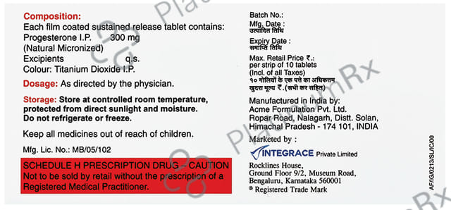Dubagest SR 300mg Tablet 10s