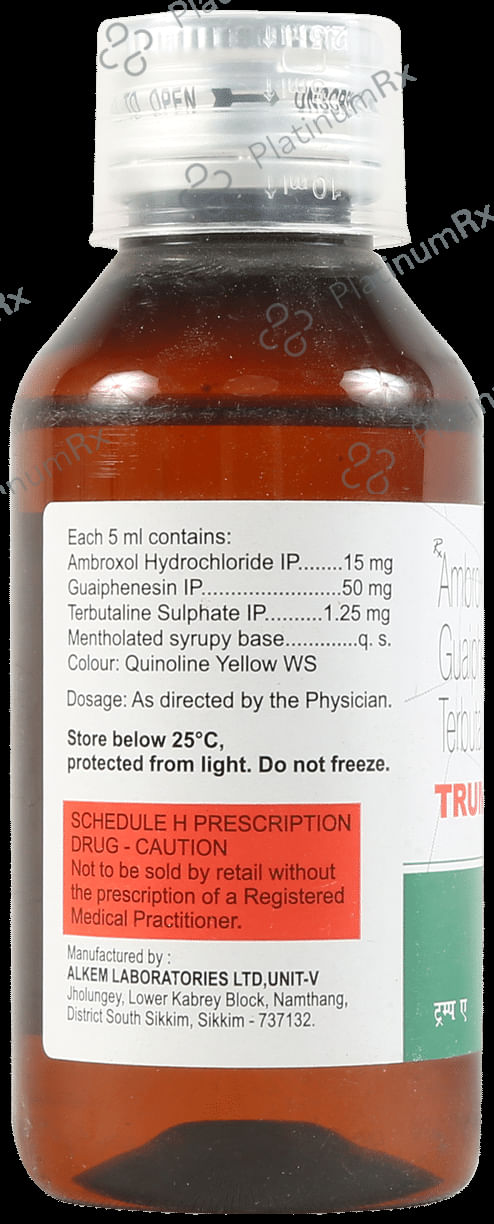 Trump A 15/50/1.25mg Syrup 100ml