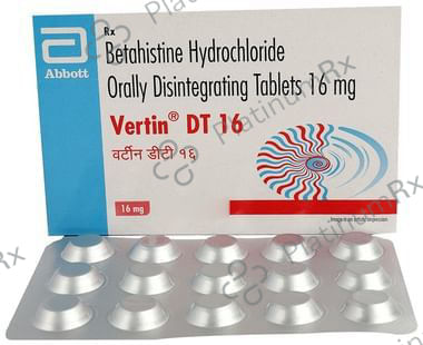 Vertin 16mg Tablet DT 15s