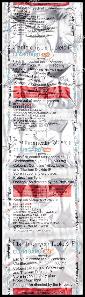 Clarigard 500mg Tablet 10s