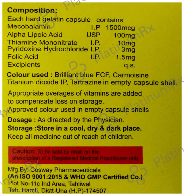 Curenerve Capsule