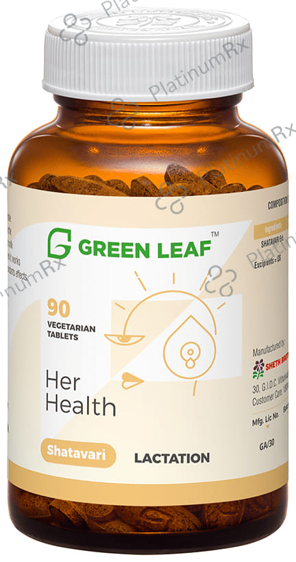 Green Leaf Shatavari Vegetarian Tablet