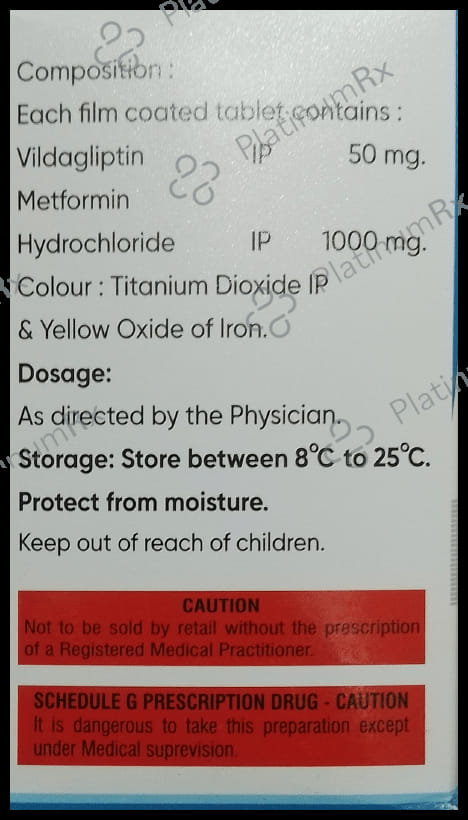 Vildag M 1000 Tablet