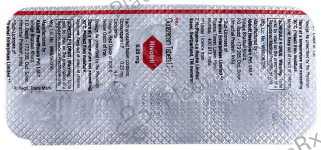 Rivotril 0.25mg Tablet