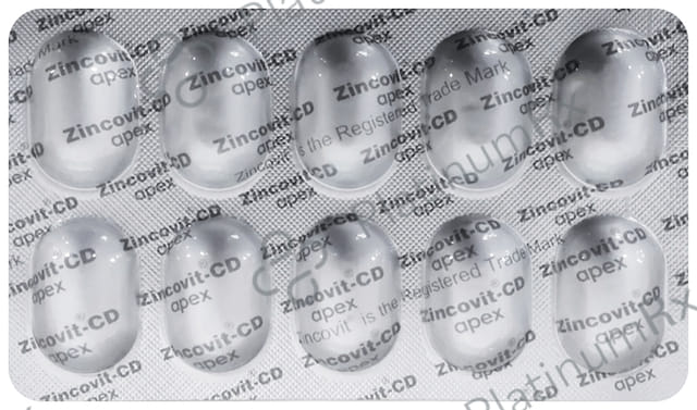 Zincovit CD Nutraceutical Tablet 10s