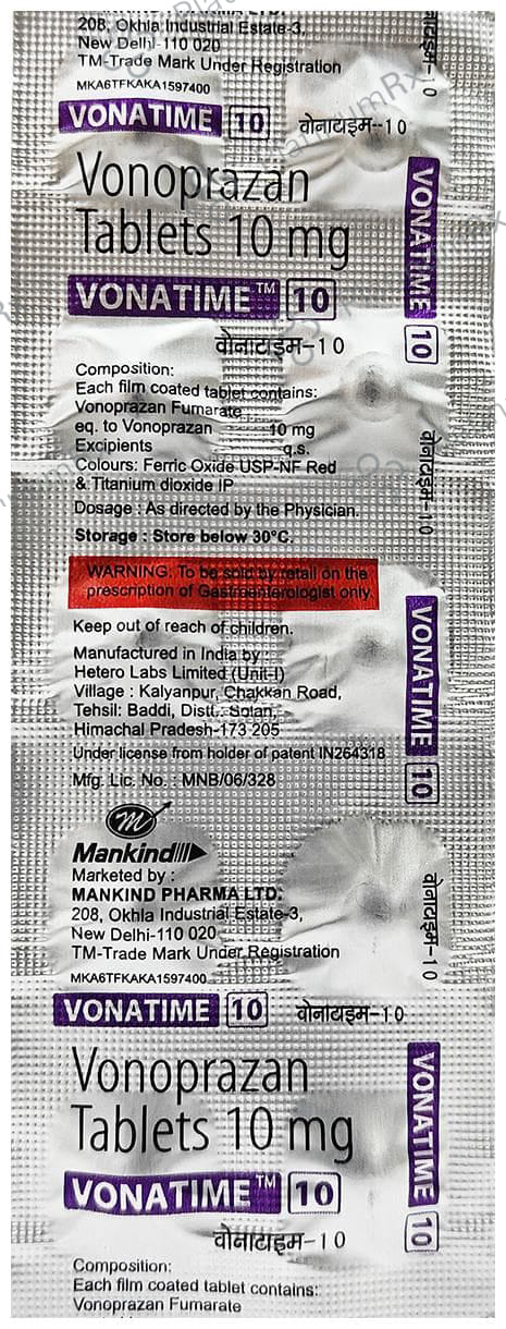 Vonatime 10mg Tablet 10s