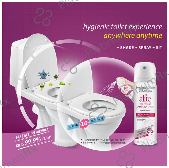 Alite Toilet Seat Sanitizer Spray
