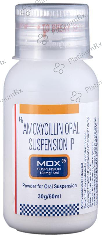 Mox 125mg Suspension 60ml